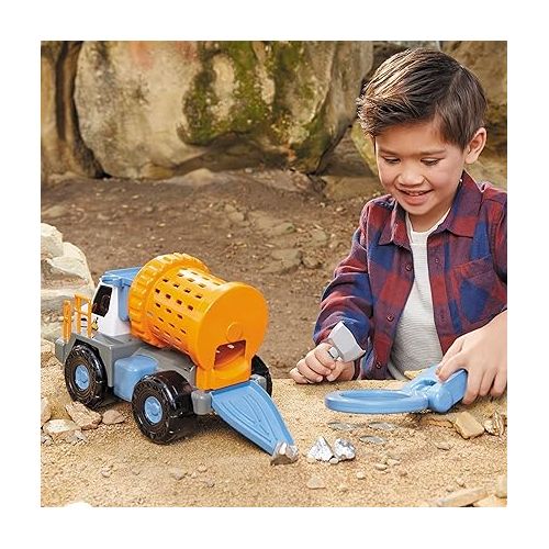  Little Tikes Big Adventures Metal Detector Mining Truck, STEM Toy Vehicle with Real Working Metal Detector, Rock Tumbler, Shovels, Water Tank for Girls, Boys, Kids Ages 3+