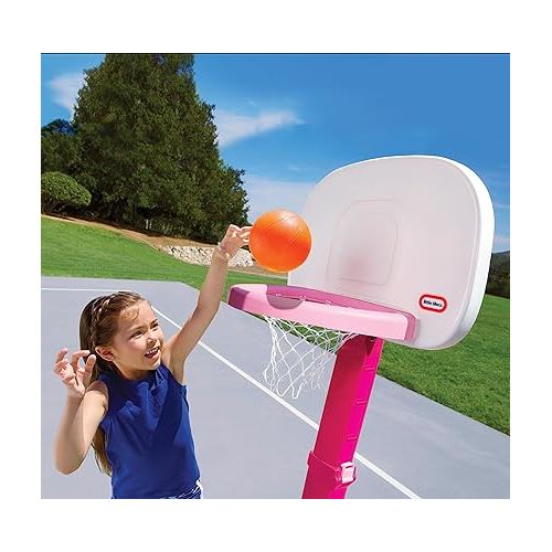  Little Tikes Easy Score Basketball Set, Pink- Amazon Exclusive 22.00 L x 23.75 W x 61.00 H Inches