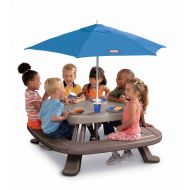 Little Tikes Fold n Store Picnic Table with Market Umbrella