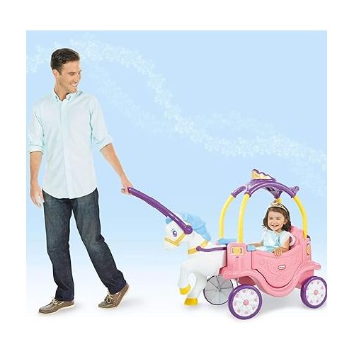  Little Tikes Princess Horse & Carriage, Multicolor Large