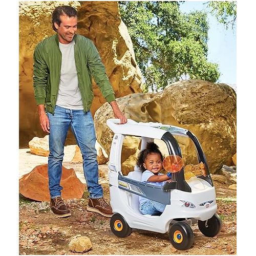  Little Tikes Adventure Rover, Indoor/Outdoor Space Ride-On w/Sound FX, Kid and Parent Powered, Great Gift for Kids, Children, Toddlers, Boys, Girls, Ages 1.5 to 5 Years