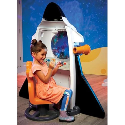  Little Tikes Adventure Rocket Realistic Space Astronaut Pretend Role Play for Kids, Boys, Girls, 2-6 Years Old, 40 x 18 x 18 inches