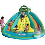Little Tikes Rocky Mountain River Race Inflatable Slide Bouncer Multicolor, 161.00''L x 169.00''W x 103.00''H --- Weight: 50.00lbs.
