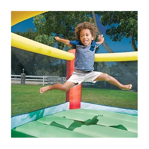  Little Tikes Jr. Jump 'n Slide Bouncer, Multicolor