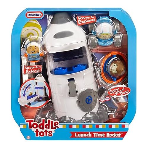  Little Tikes Toddle Tots Launch Time Rocket Multicolor Plastic Toddler Toy Building Block