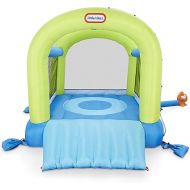 Little Tikes Splash n' Spray Indoor/Outdoor 2-in-1 Inflatable Bouncer, 108.00”L x 84.00”W x 82.25”H