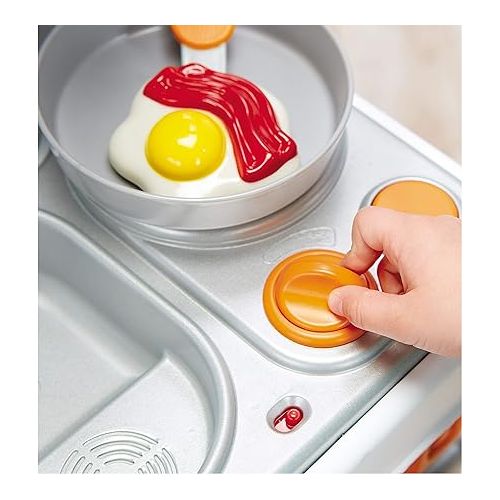  Little Tikes Home Grown Kitchen - Role Play Realistic Kitchen Real Cooking & Water Boiling Sounds Kitchen Accessories Set for Girls Boys - Multicolor 22 x 18 x 30.25 inches