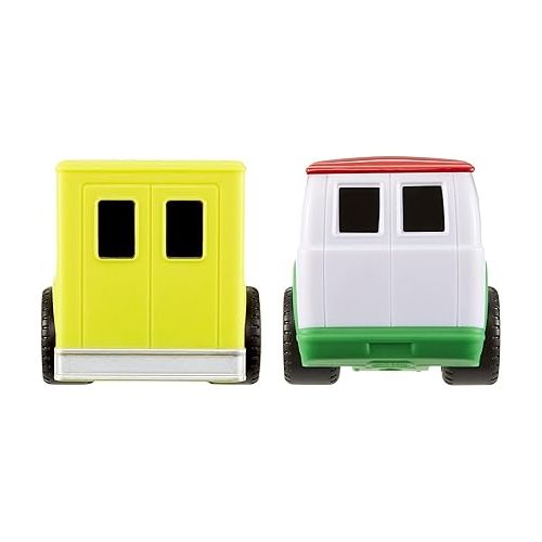  Little Tikes® My First Cars™ Crazy Fast™ Cars 2-Pack Dine Dashers, Food Vehicle Themed Pullback Toy Car Vehicle Goes up to 50 ft