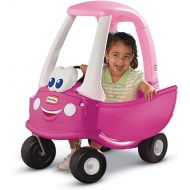 Little Tikes Princess Cozy Coupe Ride-On Toy - Toddler Car Push and Buggy Includes Working Doors, Steering Wheel, Horn, Gas Cap, Ignition Switch - For Boys and Girls Active Play , Magenta