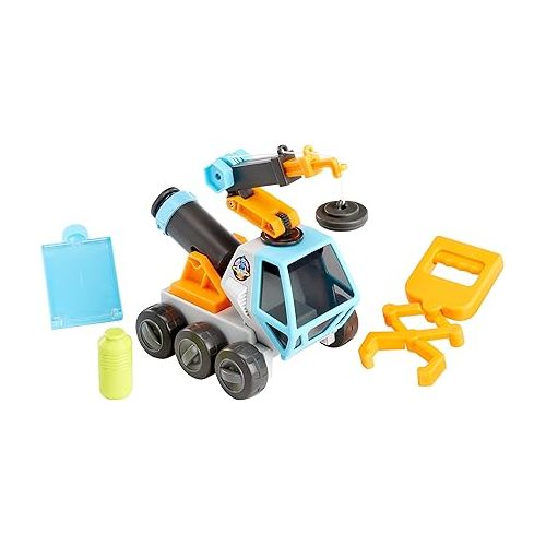  Little Tikes Big Adventures Moon Microscope Space Rover STEM Toy Vehicle with Microscope, Magnetic Crane, Extending Grabber for Girls, Boys, Kids Ages 3+