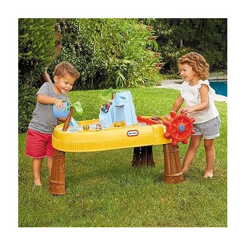  Little Tikes Island Wavemaker Water Table with Five Unique Play Stations and Accessories, for 2 + years Multicolor