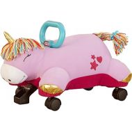 Little Tikes Unicorn Pillow Racer, Soft Plush Ride-On Toy for Kids Ages 1.5 Years and Up, Large, Pink