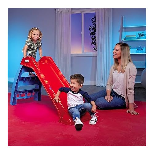 Little Tikes Light-Up First Slide for Kids Indoors/Outdoors , Red