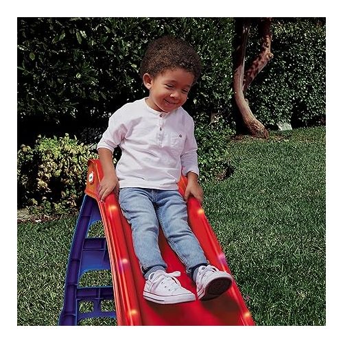  Little Tikes Light-Up First Slide for Kids Indoors/Outdoors , Red