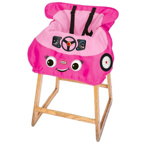  [아마존베스트]Little Tikes Cozy Coupe Shopping Cart Cover - Pink - High Chair Cover, Shopping Cart Cover, Grocery Cart Cover
