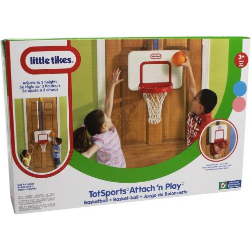 리틀 [아마존베스트]Little Tikes Attach n Play Basketball Set