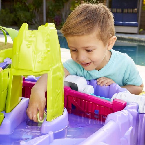  Little Tikes Mermaid Island Wavemaker Water Table with Five Unique Play Stations and Accessories
