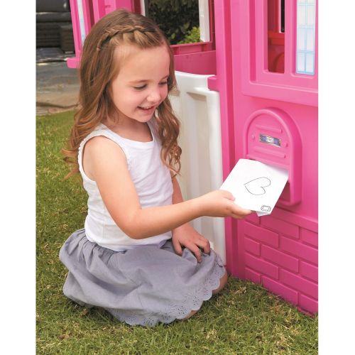  Little Tikes Cape Cottage Princess Playhouse with Working Doors, Windows, and Shutters - Pink