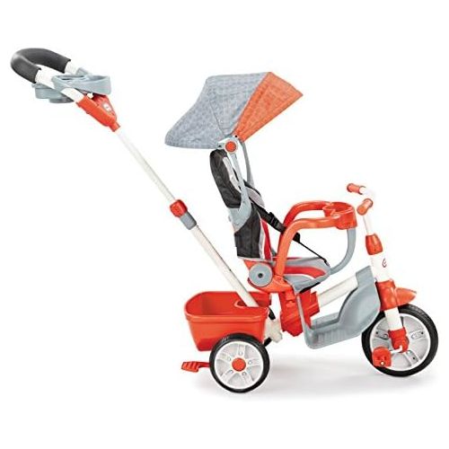  Little Tikes 5-in-1 Deluxe Ride & Relax, Reclining Trike - Red