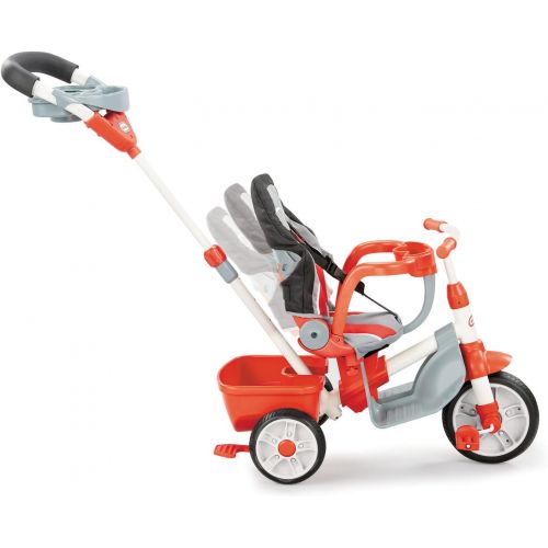  Little Tikes 5-in-1 Deluxe Ride & Relax, Reclining Trike - Red