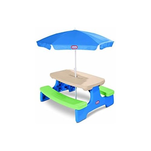  Little Tikes Easy Store Picnic Table with Umbrella