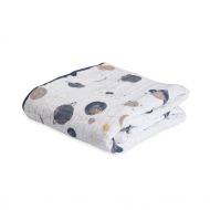 Little Unicorn Cotton Muslin Blanket Quilt- Planetary