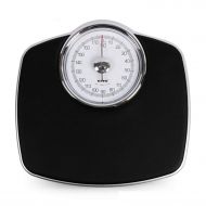 Little-Goldfish 180 kg Health Precision Floor Scales Household Mechanical Scales Upscale Body Weighing Scale Spring Balance,Black