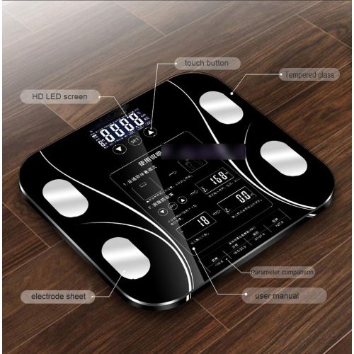  Little-Goldfish Body Index Electronic Smart Weighing Scales Bathroom Body Fat Scale Digital Human Weight Mi...