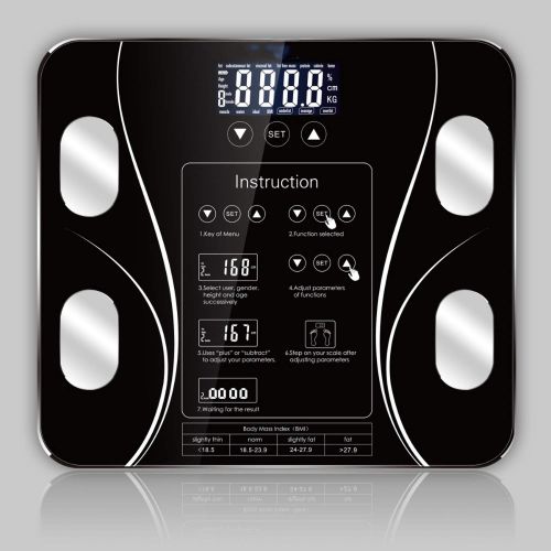  Little-Goldfish Body Index Electronic Smart Weighing Scales Bathroom Body Fat Scale Digital Human Weight Mi...