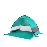 Little-Goldfish Beach Tents Beach Tents Automatic Pop up Cabana Portable UPF 50+ Sun Shelter Camping Fishing Canopy Outdoor Camping Hiking Tents