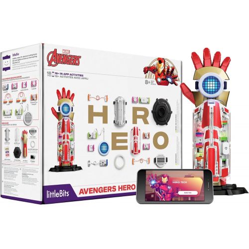  LittleBits Avengers Hero Inventor Kit - Kids 8+ Build & Customize Electronic Super Hero Gear