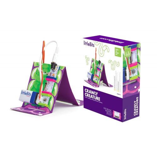  LittleBits littleBits Hall of Fame Crawly Creature Starter Kit, Purple