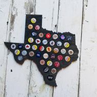 /LittleFoxEngraving State of Texas Bottle Cap Holder