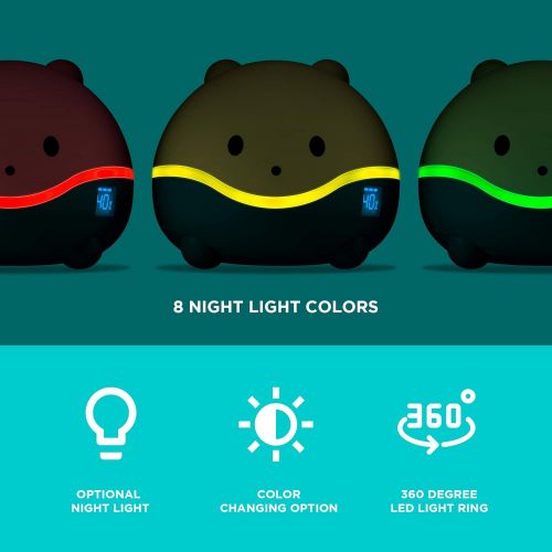  LittleHippo WISPI Humidifier, Diffuser and Night Light for Children/Kids