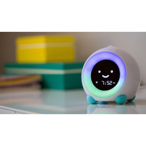  [아마존베스트]LittleHippo Mella Ready to Rise Childrens Trainer, Alarm Clock, Night Light Sleep Sounds Machine (Arctic Blue), Standard