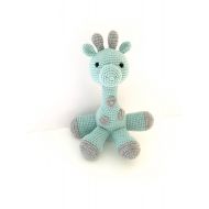 /LittlePinkCanary Baby Shower gift; new baby gift; handmade gift; birthday gift; Christmas gift; Gerry the Giraffe - amigurumi giraffe