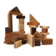 LittleSaplingToys Montessori Wooden Building Blocks