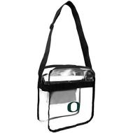 Littlearth NCAA Oregon Ducks Clear Carryall Crossbody Bag, 12-inches by 12-inches by 6-inches