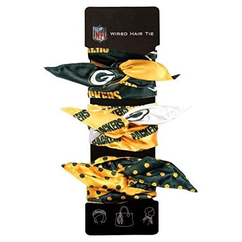  Littlearth Womens NFL Wired Hair Tie