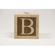 Littlewoodenwonders Personalized Wooden Baby Block Newborn Baptism Gift Custom Engraved