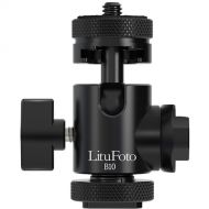 LituFoto B10 Ball Head with Reversible Shoe Mount/1/4