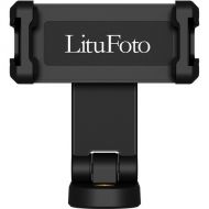 LituFoto Tripod Phone Mount with Dual Cold Shoes