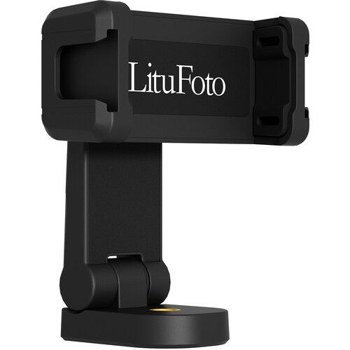  LituFoto Tripod Phone Mount with Dual Cold Shoes