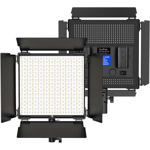  LituFoto F50r RGB LED Light Panel (2-Light Kit)