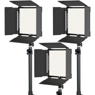 LituFoto F50r RGB LED Light Panel (3-Light Kit)