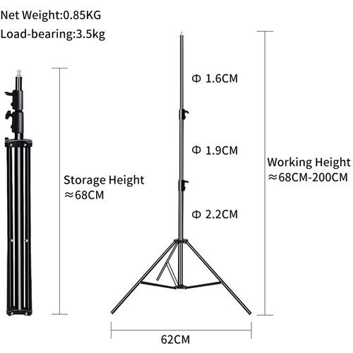  LituFoto Z5 Metal Light Stand (79