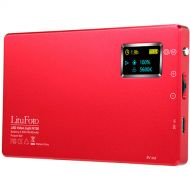 LituFoto LED Bi-Color Video Light (Red)