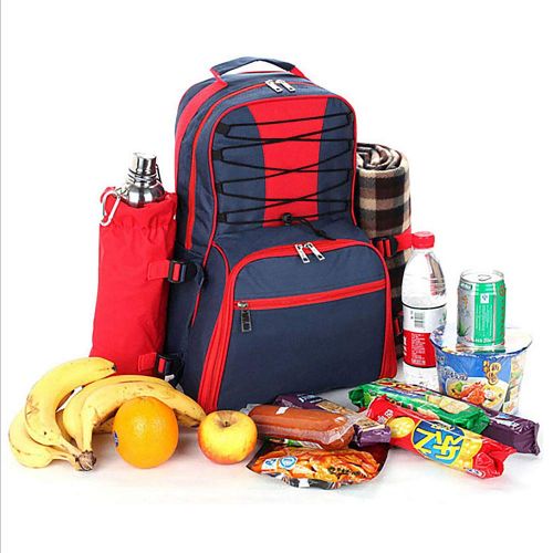  Liubingbing123 liubingbing123 Kitchen Supreme Picnic Backpack | Camping Four-Piece Set | Large Insulated Refrigerator, Waterproof Wool Blanket, Outdoor Multi-Purpose Picnic Backpack