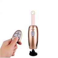 Liuyifo Powerful Automatic Retractable Multispeed Body Vibr-ating Massager Machine Adult Toys Liuyifo (Color : Gold)