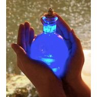 /LiveSteamy Fairy Dust Bottle, Really Lights Up, Fairy in a Bottle in Blue
